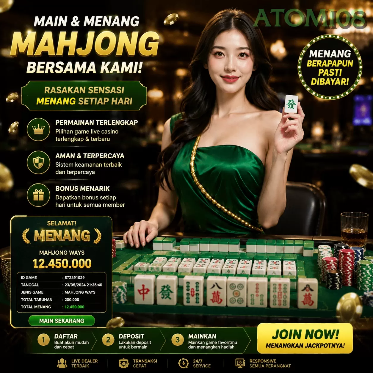 atomi08 Dukungan Pelanggan